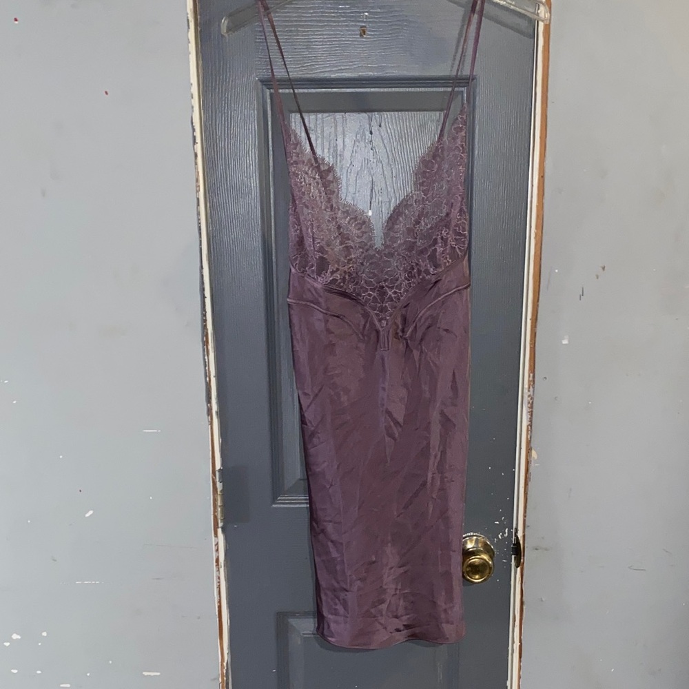 Victoria's Secret Purple Lace Chemise